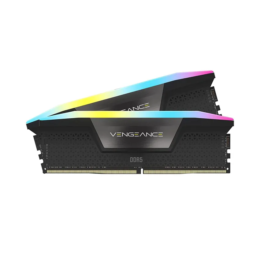 Ram Desktop Corsair Vengeance RGB (CMH64GX5M2B5600C40) 64GB (2x32GB) DDR5 5600MHz